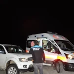 Karla Kaplı Yolda 68 Yaşındaki Hasta Kurtarıldı