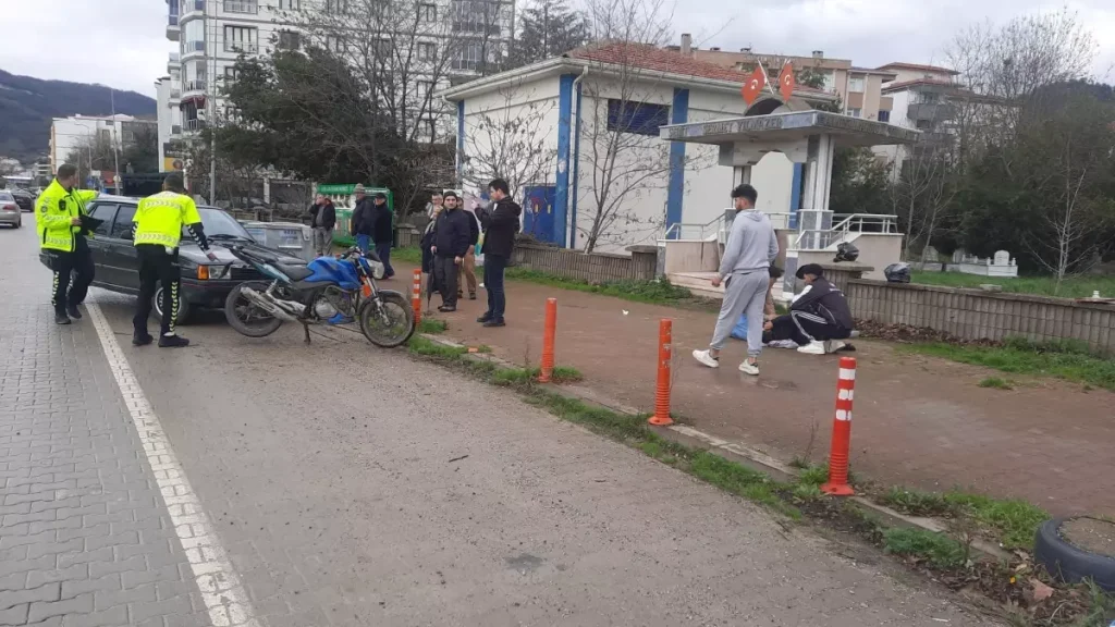 Kastamonu’da Motosiklet Kazası: Sürücü Yaralı