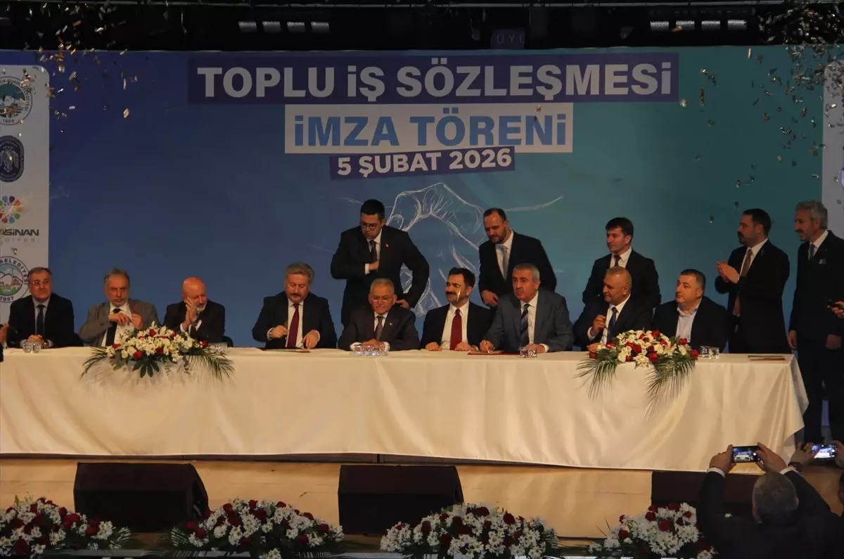 Kayseri’de 9 bin 56 İşçi için Toplu Sözleşme İmzalandı