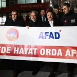 Kayseri’de Deprem Tatbikatı ve Sessiz Yürüyüş