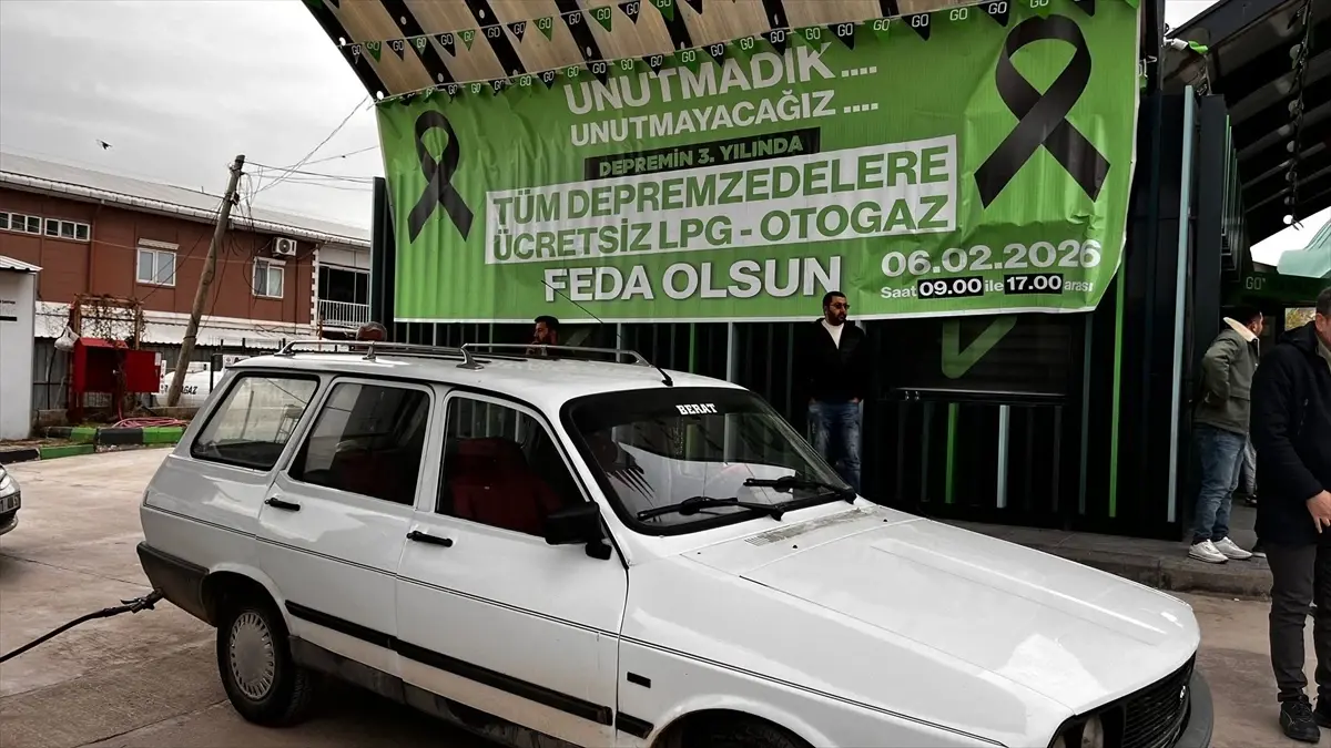 Kırıkhan’da Depremzedelere Akaryakıt Desteği