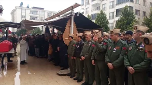 Kocaeli’deki Trafik Kazasında Hayatını Kaybeden Astsubay Toprağa verildi