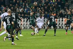 Kocaelispor ve Beşiktaş 1-1 Berabere Kaldı