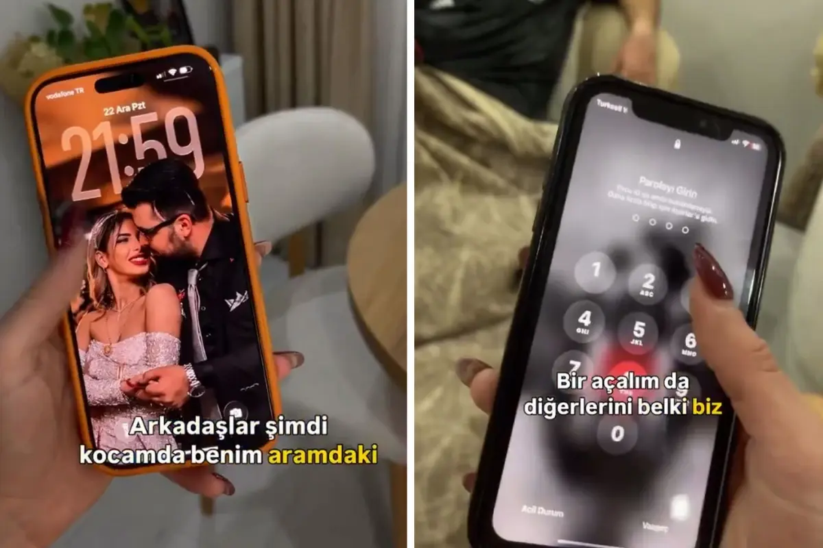 Kocasının telefonunu eline alan kadın sitem etti: Asla evlenmeyin