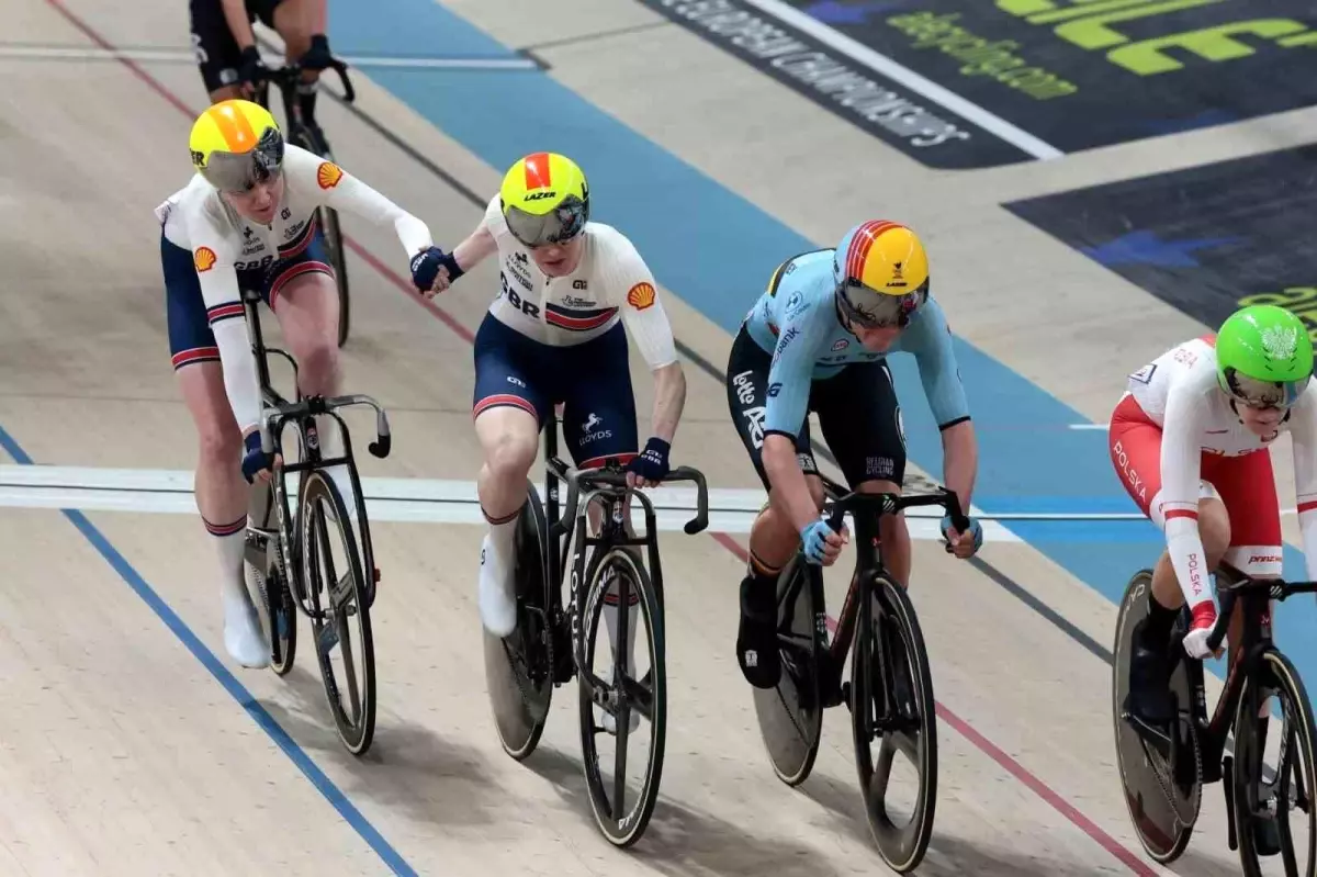 Konya, Avrupa Pist Bisikleti Şampiyonası’na başarıyla ev sahipliği yaptı