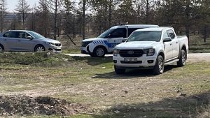 Konya’da park yanında kaçak kazı tespit edildi