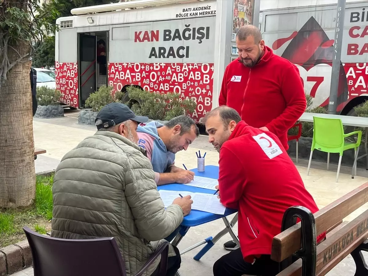Kumluca’da 10 Günlük Kan Bağışı Kampanyası