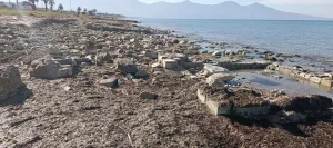 Kuşadası’nda Tarihi Kalıntılar Ortaya Çıktı