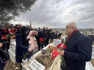 Malatya’da Deprem Şehitleri Anıldı