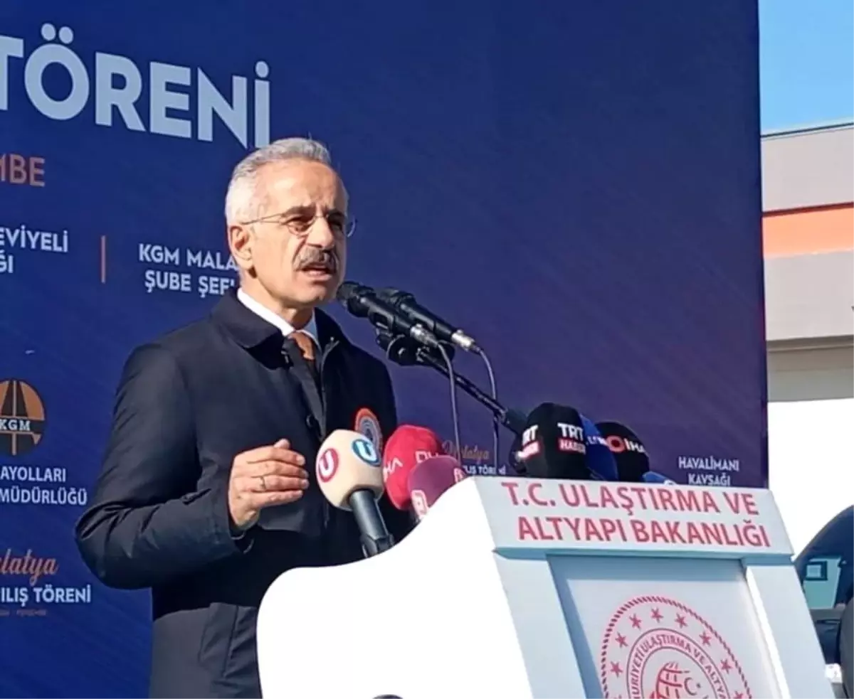 Malatya’nın Ulaşım Altyapısına 79,4 Milyar Lira Yatırım