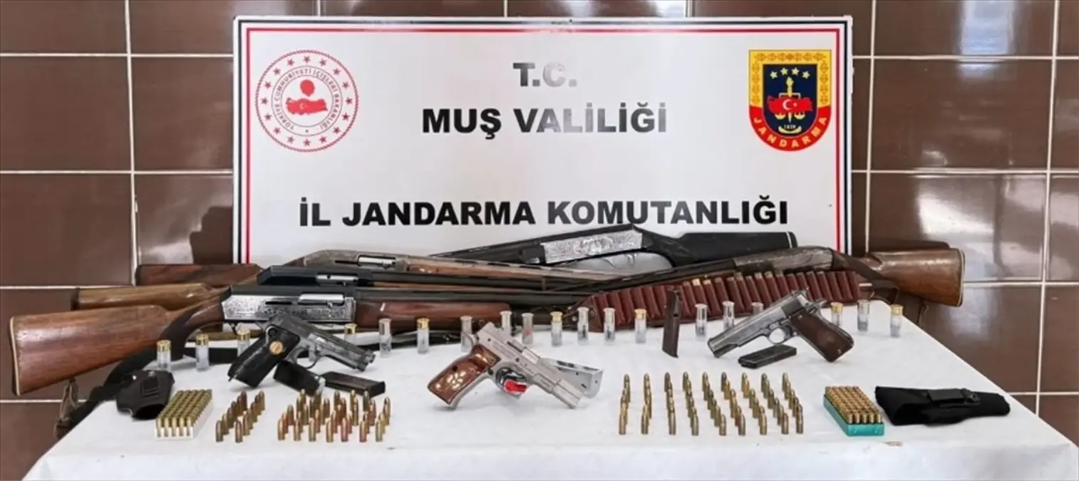 Malazgirt’te Silah Operasyonu