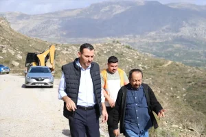 Manavgat’ta Heyelan Temizlik Çalışmaları