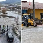 Manisa sağanak sonrası kabusu yaşadı! Caddeler sular altında kaldı, öğrenciler tahliye edildi
