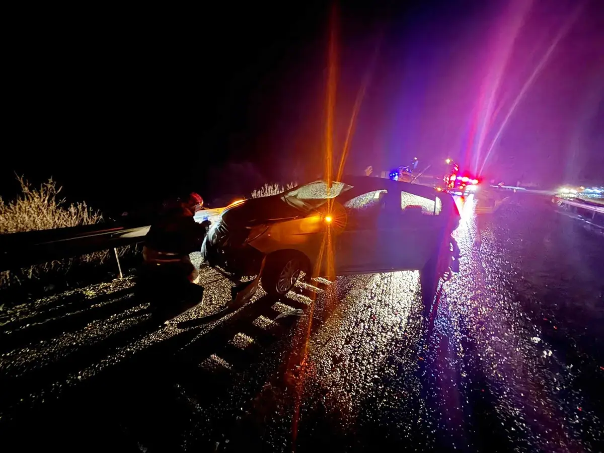 Manisa’da Yağışlı Hava Kazaya Sebep Oldu