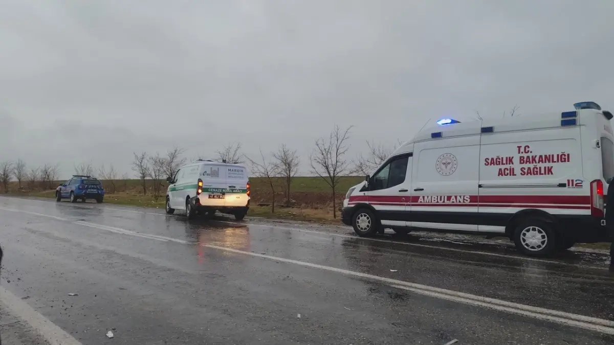 Mardin’de Trafik Kazası: 2 Ölü