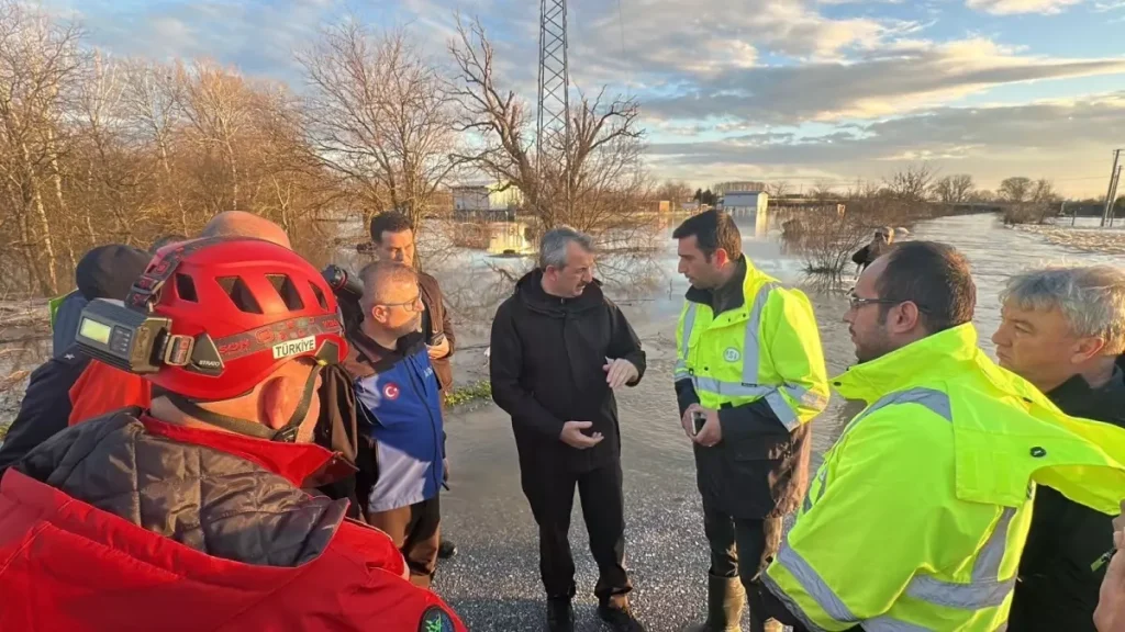 Meriç Nehri Taşma Tehlikesi Yok