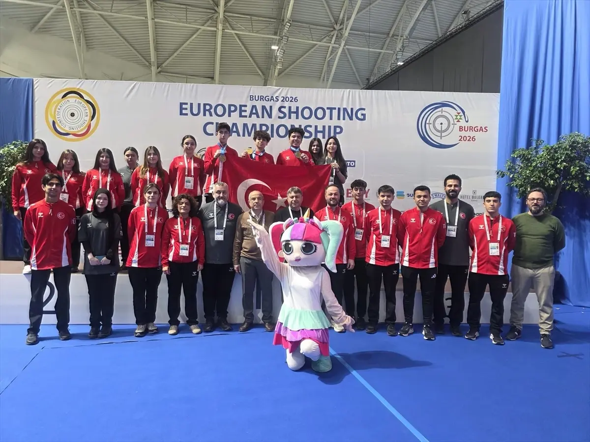 Milli Atıcılardan Bulgaristan’da 9 Madalya