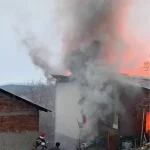 Mudurnu’da Ev Yangını