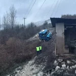 Mudurnu’da Tır Devrildi: Sürücü Yaralandı