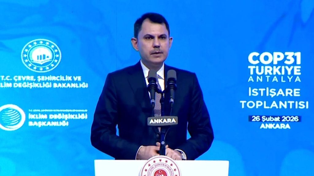 Murat Kurum: Dünyanın COP31’den beklentisi yüksek