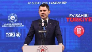 Murat Kurum, Yüzyılın Konut Projesi’nde 23 Şubat-1 Mart kura takvimini açıkladı