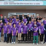 Özel Gereksinimli Öğrencilere Samsunspor Forması