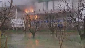 Pamukova’da Soğuk Hava Deposunda Yangın