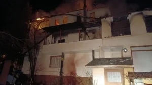 Safranbolu’da Yangın: İki Kat Kullanılamaz Hale Geldi