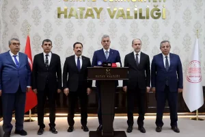 Sağlık Bakanı Kemal Memişoğlu, Hatay’da konuştu Açıklaması