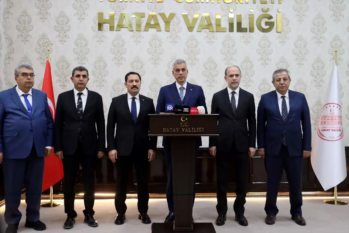 Sağlık Bakanı Kemal Memişoğlu, Hatay’da konuştu Açıklaması