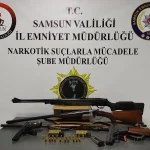Samsun’da Kaçak Silah Ticareti Operasyonu