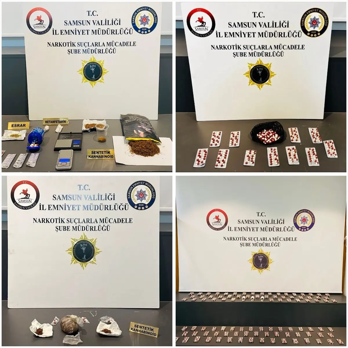 Samsun’da Uyuşturucu Operasyonu: 6 Gözaltı