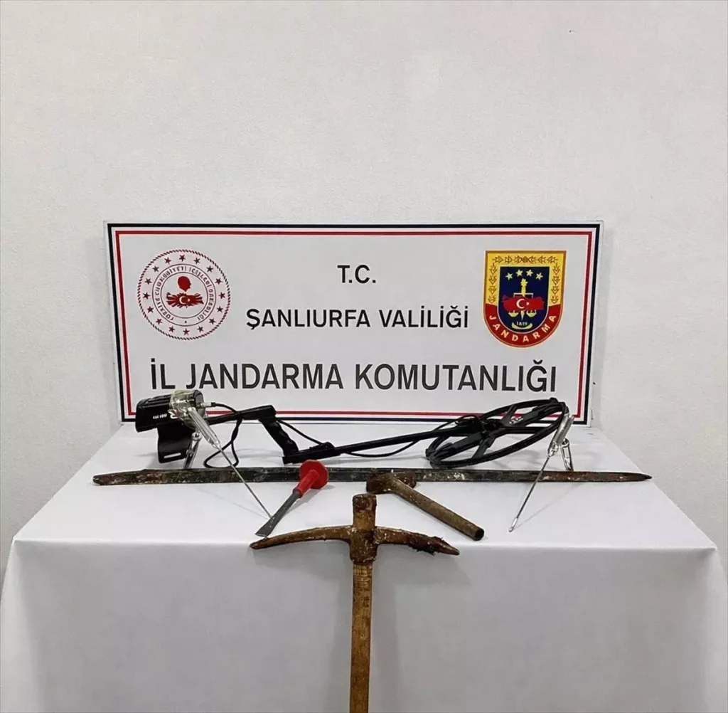 Şanlıurfa’da Kaçak Kazı Operasyonu