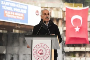Sarıyer-Kilyos Tüneli’nde TBM ile önemli eşiğe ulaşıldı