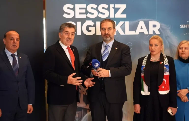 Şehit yakınları, Gazze için “Sessiz Çığlıklar Filografi Sergisi” düzenledi