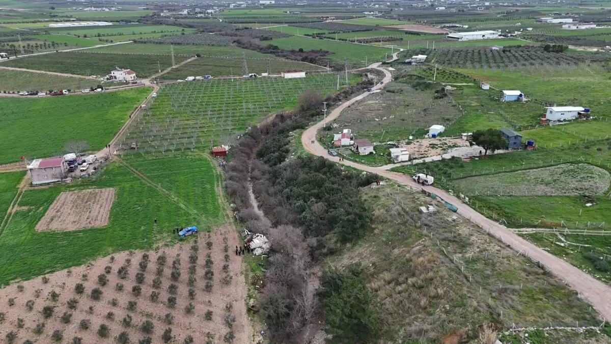 Seldeki Feci Kaza Dronla Kaydedildi