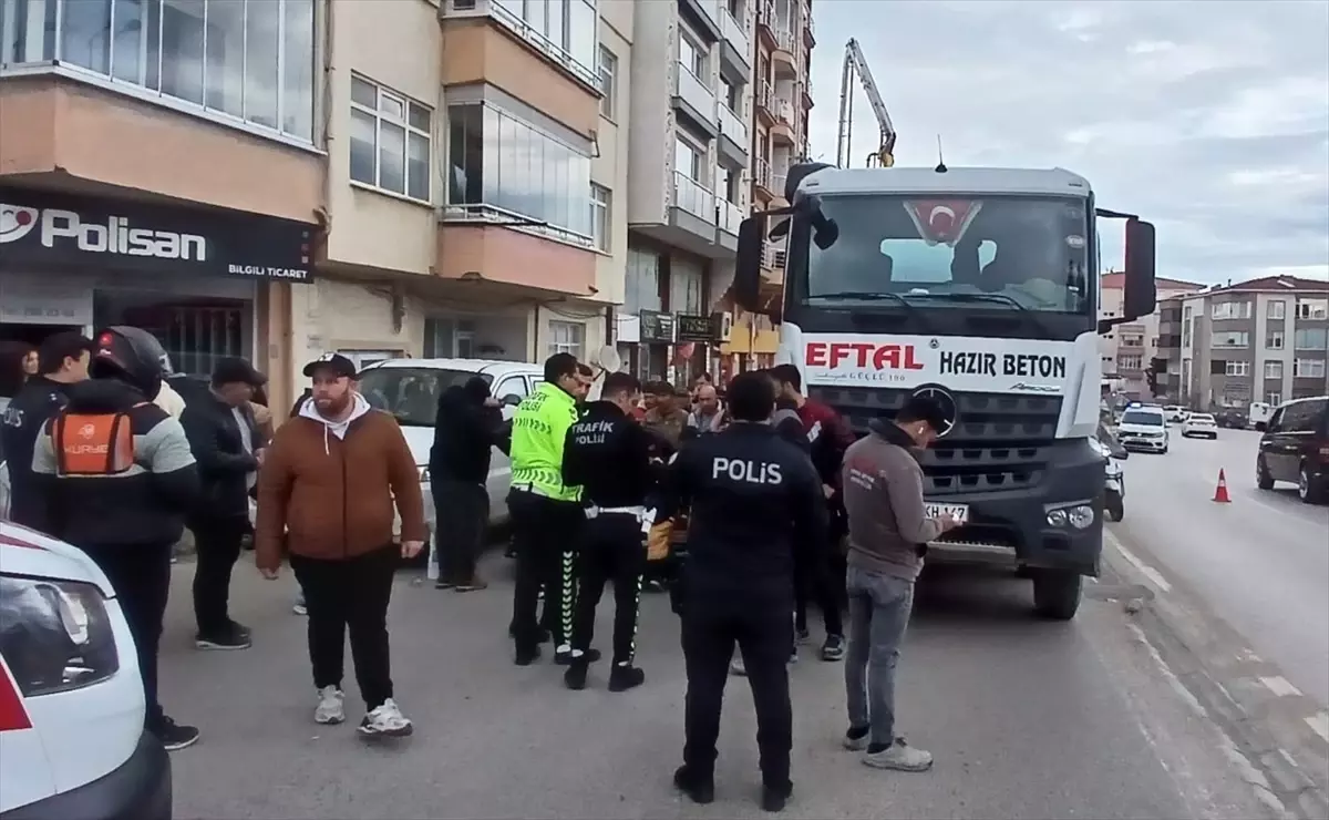 Sinop’ta Beton Mikseri Yaşlı Adamı Yaraladı