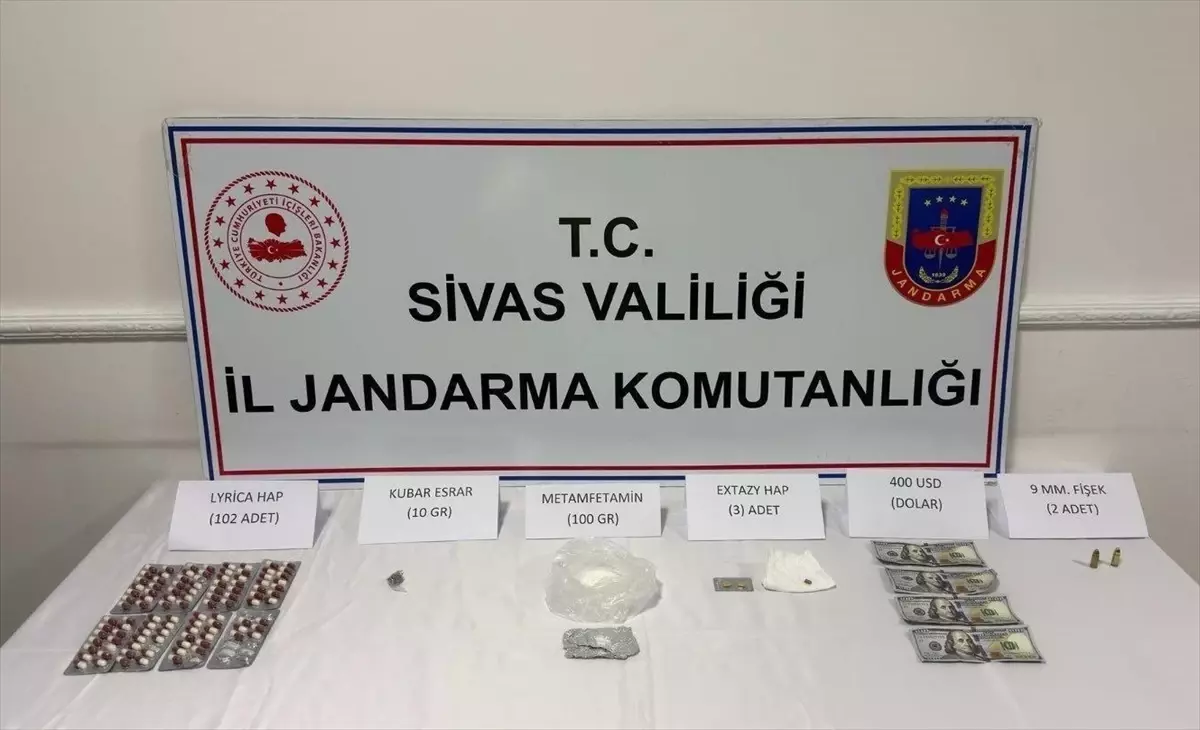 Sivas’ta Uyuşturucu Operasyonu: 3 Tutuklama