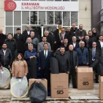 Spor Malzemeleri Okul Müdürlerine Teslim Edildi