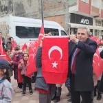 Suluova’da ‘Bayrak Sevgisi’ Yürüyüşü
