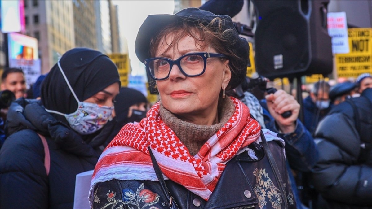 Susan Sarandon: Filistin desteğim, ABD’deki kariyerimi engelledi