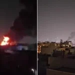 Tahran’daki askeri tesiste yangın