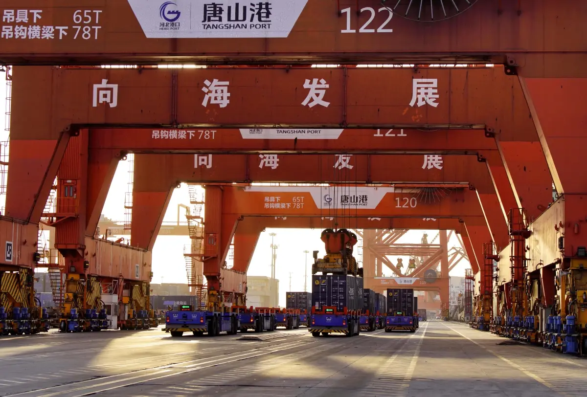 Tangshan Limanı’ndan Dış Ticaret Artışı
