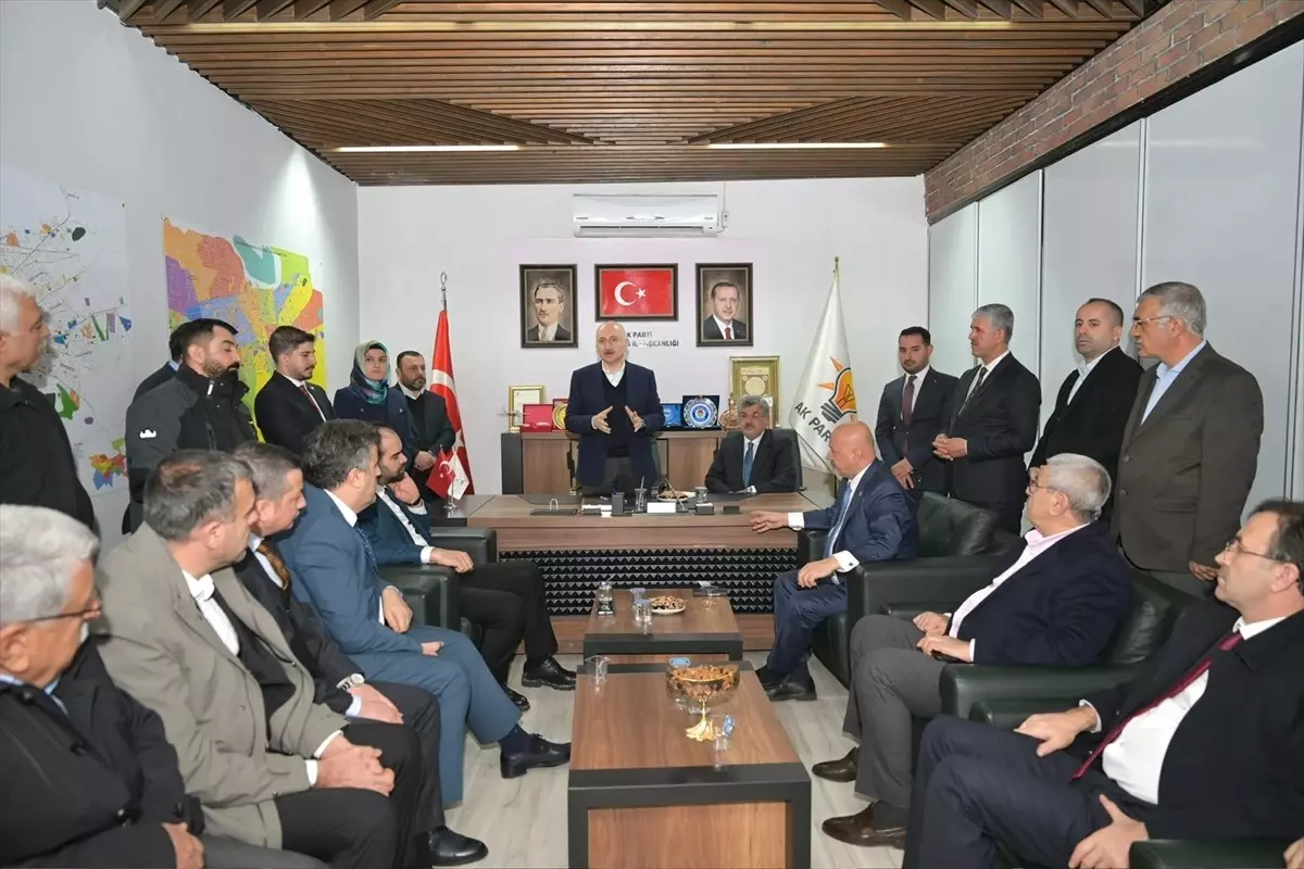 TBMM Bayındırlık Komisyonu Başkanı Karaismailoğlu, Adıyaman’da konuştu Açıklaması