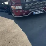 TIR’ın Altında Kalan Motosiklet Sürücüsü Kurtarıldı