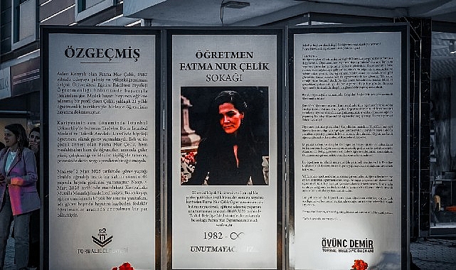 Torbalı’da anlamlı vefa: Öğretmen Fatma Nur Çelik’in adı sokakta yaşayacak