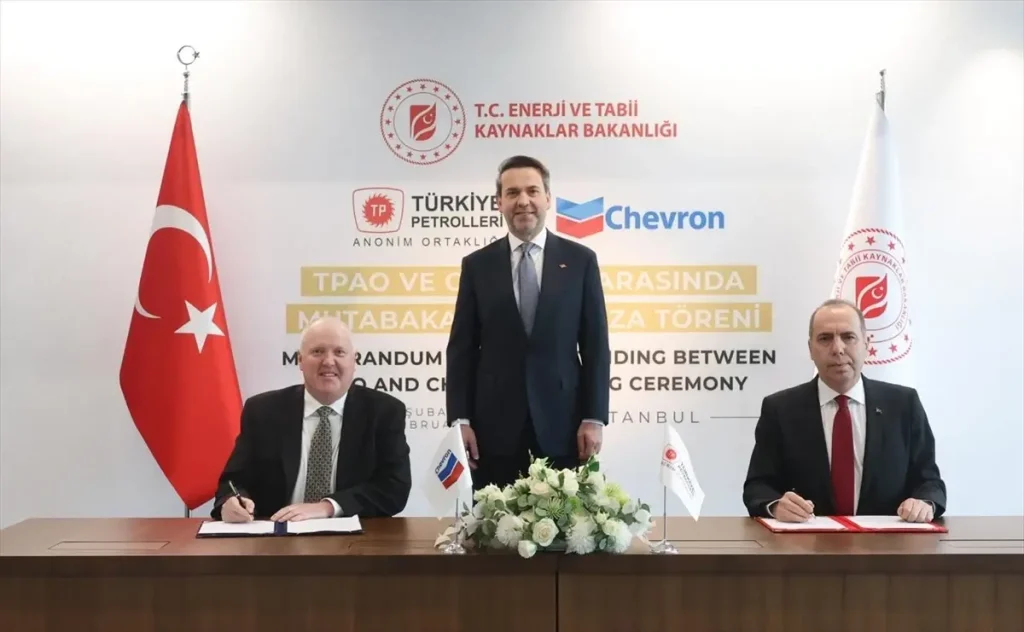 TPAO ve Chevron’dan Petrol Anlaşması