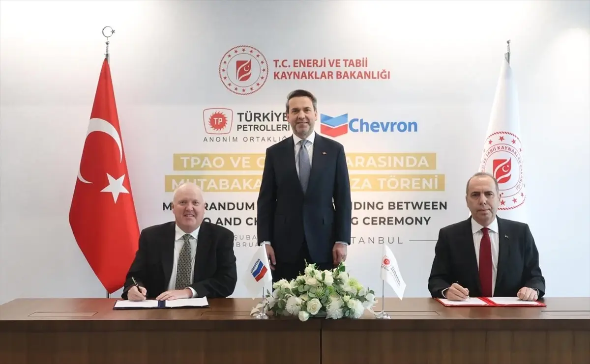 TPAO ve Chevron’dan Petrol Anlaşması