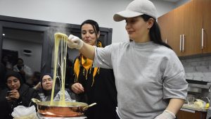 Trabzon’da uluslararası öğrenciler Türk mutfağını keşfediyor