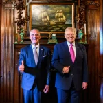 Trump ve Asfura Florida’da Görüştü